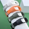 РЕМІНЕЦЬ ДЛЯ XIAOMI MI BAND 3, 4, 5, 6, 7 ALPINE LOOP ПОМАРАНЧЕВИЙ