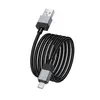 КАБЕЛЬ HOCO X110 HONORIFIC CHARGING DATA CABLE MICRO 2,4A, 1M, ЧОРНИЙ