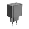 МЕРЕЖЕВИЙ ЗАРЯДНИЙ ПРИСТРІЙ BOROFONE BAS15A ERUDITE SINGLE PORT PD30W, ЧОРНИЙ