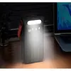 ЗОВНІШНІЙ АКУМУЛЯТОР POWER BANK HOCO DB33 PLUS RISING ІЗ СОНЯЧНОЮ ПАНЕЛЛЮ 22.5W+PD20W SUN SOLAR 30 000MAH, ЧОРНИЙ