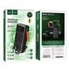 ЗОВНІШНІЙ АКУМУЛЯТОР POWER BANK HOCO DB33 PLUS RISING ІЗ СОНЯЧНОЮ ПАНЕЛЛЮ 22.5W+PD20W SUN SOLAR 30 000MAH, ЧОРНИЙ