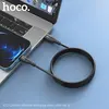 КАБЕЛЬ HOCO X72 CREATOR SILICONE CHARGING DATA CABLE ДЛЯ LIGHTNING 2,4A, 1M, ЧОРНИЙ