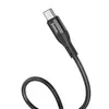 КАБЕЛЬ HOCO X72 CREATOR SILICONE CHARGING DATA CABLE ДЛЯ TYPE-C 2.4A, 1M, ЧОРНИЙ