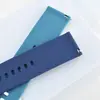 РЕМІНЕЦЬ SILICONE METAL CLAPS 20MM, SILT
