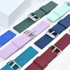 РЕМІНЕЦЬ SILICONE METAL CLAPS 22MM, SILT