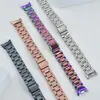 РЕМІНЕЦЬ ДЛЯ XIAOMI MI BAND 3, 4, 5, 6 3-BEAD METAL BAND, СІРИЙ