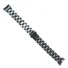 РЕМІНЕЦЬ ДЛЯ XIAOMI MI BAND 8, 9, 10 3-BEAD METAL BAND, СІРИЙ