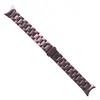 РЕМІНЕЦЬ ДЛЯ XIAOMI MI BAND 8, 9, 10 3-BEAD METAL BAND РОЖЕВИЙ GOLD