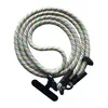 MR4_140066 Шнурок long (150cm) 8mm з карабіном + тримач для чохлів (універсальний) жовтий mix 