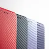 ЧЕХОЛ-КНИЖКА CARBONE ДЛЯ SAMSUNG A26 5G ЧЕРВОНИЙ