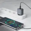 МЕРЕЖЕВИЙ ЗАРЯДНИЙ ПРИСТРІЙ XO L155 (EU) PD30W 1TYPE-C FAST CHARGER, ЧОРНИЙ