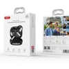 НАВУШНИКИ БЕЗДРОТОВІ XO G37 LEATHER PATTERN CHARGING COMPARTMENT AL TRANSLATE OWS HEADSET, ЧОРНИЙ
