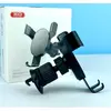 АВТОТРИМАЧ XO C126 MIRROR FACE GRAVITY AIR OUTLET LATCH BRACKET СРІБНО-ЧОРНИЙ