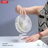 ВЕНТИЛЯТОР XO MF78 4-INCH DESKTOP, BRACKET ADJUSTABLE ANGLE FAN 1200MAH, БІЛИЙ