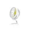 ВЕНТИЛЯТОР XO MF78 4-INCH DESKTOP, BRACKET ADJUSTABLE ANGLE FAN 1200MAH, БІЛИЙ