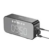 АКУСТИЧНА СИСТЕМА XO F41 MIRROR CLOCK BLUETOOTH SPEAKER, ЧОРНИЙ