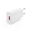 МЕРЕЖЕВИЙ ЗАРЯДНИЙ ПРИСТРІЙ XO L127 USB-A QC18W FAST CHARGING CHARGER WITH LIGHTNING CABLE, БІЛИЙ