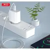МЕРЕЖЕВИЙ ЗАРЯДНИЙ ПРИСТРІЙ XO L129 EU 20W PD FAST CHARGER, БІЛИЙ