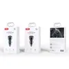 АВТОМОБІЛЬНИЙ ЗАРЯДНИЙ ПРИСТРІЙ XO CC60 SMART TRANSPARENT CAR CHARGER A30W+C30W, SIMULTANEOUS 60W СИНІЙ