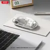 КОМПЮТЕРНА МИШКА XO M12 BLUETOOTH WIRELESS TRANSPARENT MOUSE, БІЛИЙ