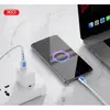 КАБЕЛЬ XO NB280 JIAN YAN SERIES MICRO DATA CABLE 1M 3A, СИНІЙ
