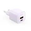 МЕРЕЖЕВИЙ ЗАРЯДНИЙ ПРИСТРІЙ XO L147 (EU) PD20W 1USB-A+1TYPE-CHARGER ФІОЛЕТОВИЙ
