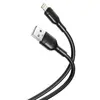 КАБЕЛЬ XO NB212 2.1A, 1M ДЛЯ LIGHTNING, ЧОРНИЙ