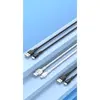 КАБЕЛЬ XO NB230 3A ROCK SERIES TYPE-C DATA CABLE, ЧОРНИЙ