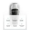 FM МОДУЛЯТОР XO BCC09 SMART BLUETOOTH MP3 WITH TF CARD SLOT +PD 25W, ЧОРНИЙ