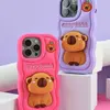 ЧОХОЛ CAPYBARA ДЛЯ IPHONE 14 PRO MAX, 15 PRO MAX, ЧОРНИЙ