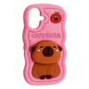 MR4_140868 Чохол capybara для iphone 16 рожевий 