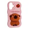 MR4_140869 Чохол capybara для iphone 16 light рожевий 