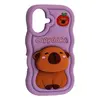 MR4_140870 Чохол capybara для iphone 16 lilac 