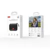 АКУСТИЧНА СИСТЕМА XO F66 ILLUMINATED SMALL PORTABLE SPEAKER, ЧОРНИЙ