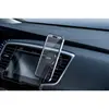 АВТОТРИМАЧ XO C122 ROUND MAGNETIC BRACKET WITH AIR OUTLET, ЧОРНИЙ
