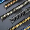 РЕМІНЕЦЬ ДЛЯ APPLE WATCH ROLEX 5-BEAD BRACELET 38, 40MM, ЧОРНИЙ