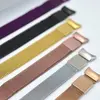 РЕМІНЕЦЬ ДЛЯ XIAOMI MI BAND 8, 9, 10 MILANESE LOOP, ЧОРНИЙ