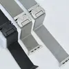 РЕМІНЕЦЬ ДЛЯ APPLE WATCH NEW MILANESE LOOP CLAPS BOX 42, 44, 45, 46, 49, СІРИЙ