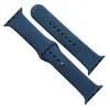 РЕМІНЕЦЬ ДЛЯ APPLE WATCH SILICONE 38, 40, 41 2IN1 (57) ALASKAN СИНІЙ