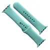 РЕМІНЕЦЬ ДЛЯ APPLE WATCH SILICONE 38, 40, 41 2IN1 (60) LIGHT CYAN