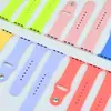 РЕМІНЕЦЬ ДЛЯ APPLE WATCH SILICONE 42, 44, 45, 46, 49 2IN1 (6) LILGHT РОЖЕВИЙ