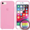 ЧОХОЛ SILICONE CASE FULL COPY ДЛЯ IPHONE 7, 8 (6) LIGHT РОЖЕВИЙ