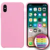 ЧОХОЛ SILICONE CASE FULL COPY ДЛЯ IPHONE X, XS (6) LIGHT РОЖЕВИЙ