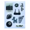 НАБІР НАКЛЕЙОК 3D STICKERS FASHIN STYLE 20