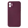 MR4_142628 Чохол silicone case full camera square side copy для iphone 11 marsala 