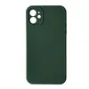 MR4_142626 Чохол silicone case full camera square side copy для iphone 11 dark зелений 