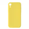 MR4_142645 Чохол silicone case full camera square side copy для iphone xr жовтий 