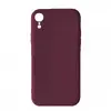 MR4_142648 Чохол silicone case full camera square side copy для iphone xr marsala 