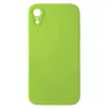 MR4_142660 Чохол silicone case full camera square side copy для iphone xr party зелений 