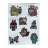 НАБІР НАКЛЕЙОК 3D STICKERS LABUBU 8